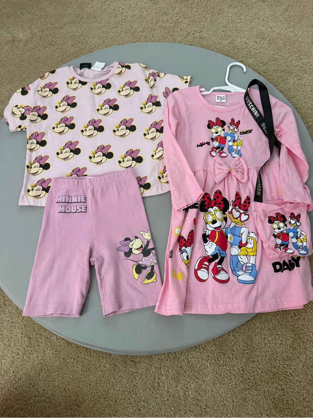 Pink Minnie Mouse Kids  Set